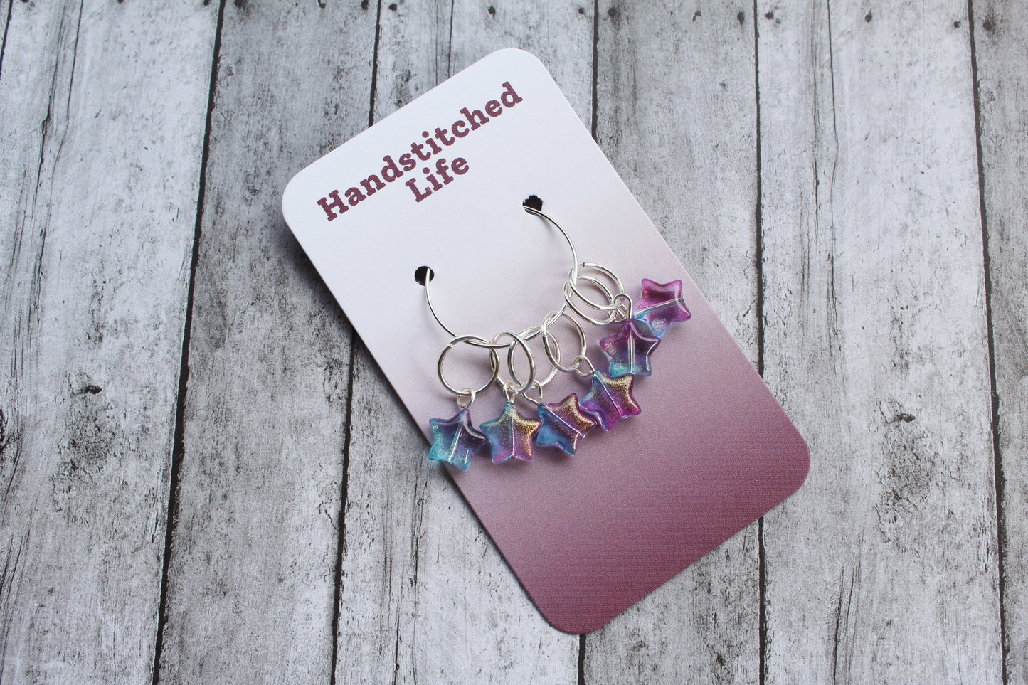 Spellbinding Stars Stitch Markers