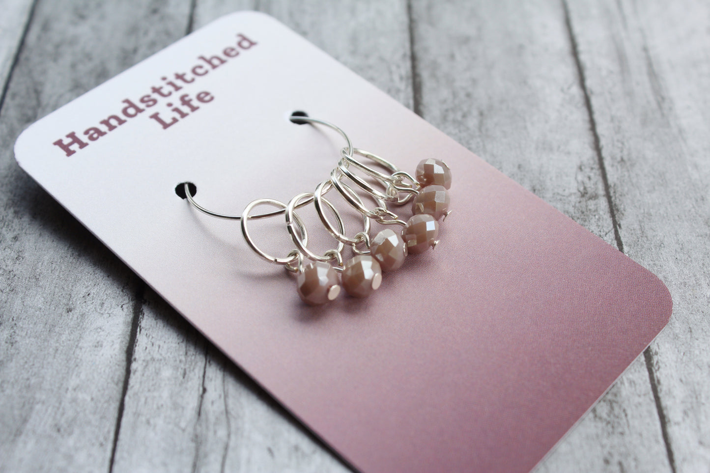 Vintage Glow Stitch Markers