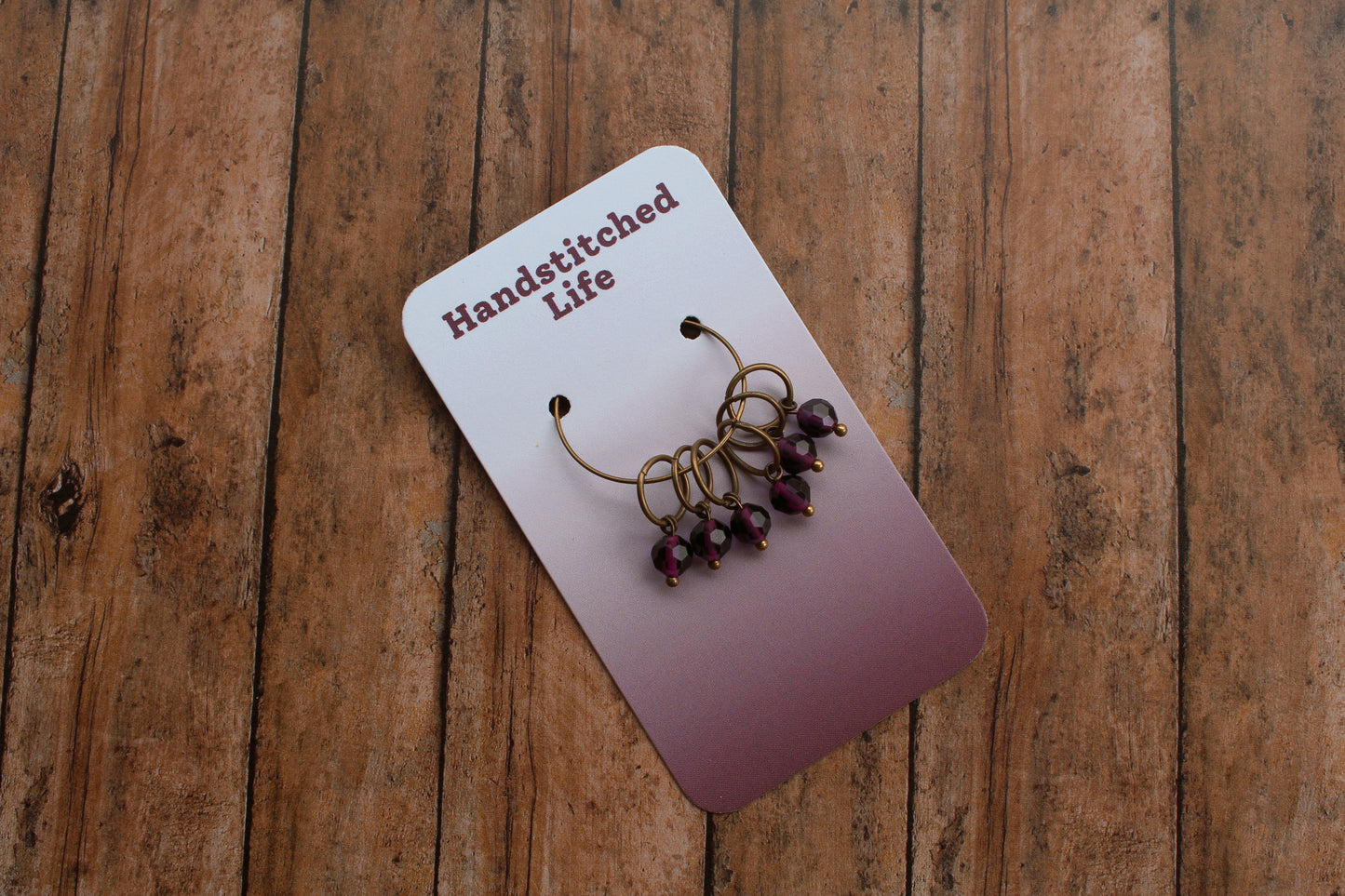 Merlot Stitch Markers