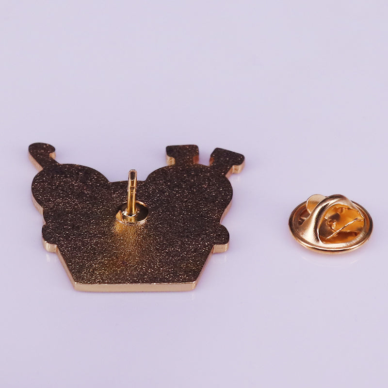 Yarn Basket Enamel Pin