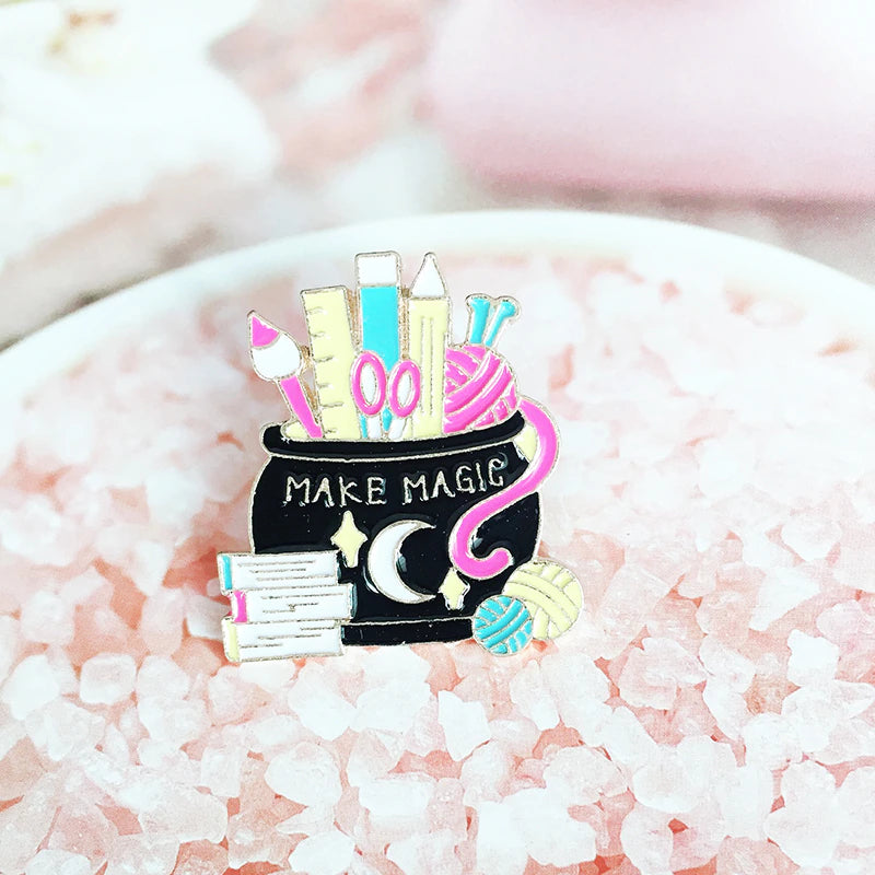 Make Magic Enamel Pin